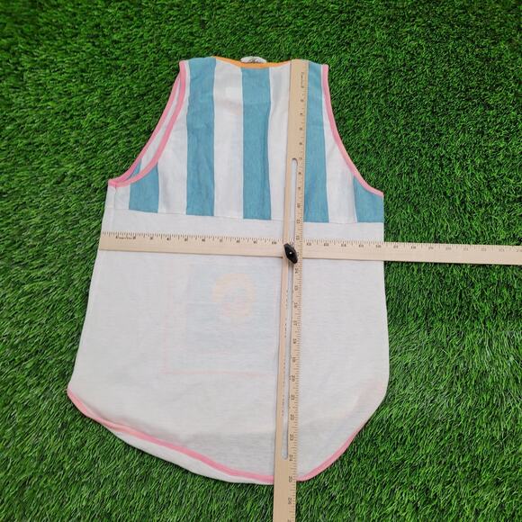 Hobie White and Blue Tank Top with Vibrant Design - Picture 5 of 16